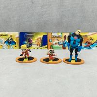 Lotto 3 personaggi/4 cards Gli Incredi*bili Disney