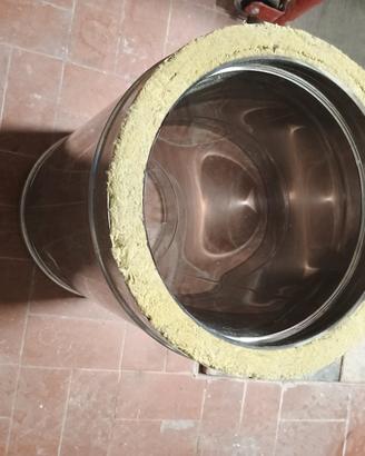 Tubo acciaio coibentato spessore 200