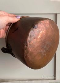 Pentolina rame vintage