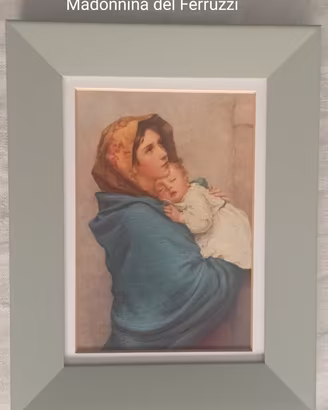 Madonna del Ferruzzi in acrilico+ pass + cornice 