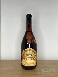 Barolo Riserva 1974 Poderi Scanavino Piemonte