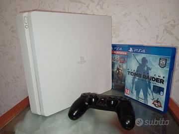 PS4 Slim bianca+ FIFA 23 e altro