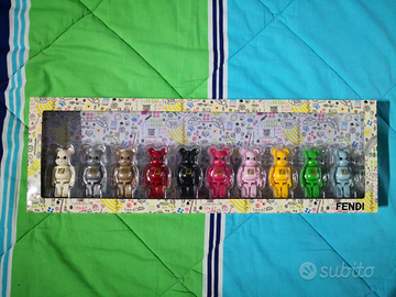 Bearbrick Medicom Toy Fendi limited edition