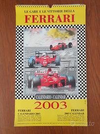 Calendario Ferrari 2003 "Le Gare e le Vittorie"