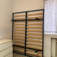 Doghe del letto con struttura in metallo a 2 piazz