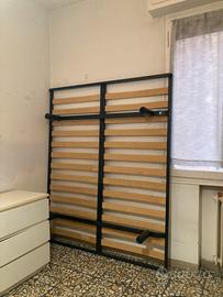 Doghe del letto con struttura in metallo a 2 piazz