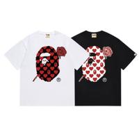 T shirt Bape con cuori