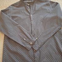 camicia colletto coreano 