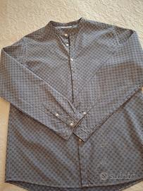 camicia colletto coreano 