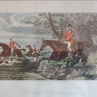 Stampe inglesi di caccia del 1800