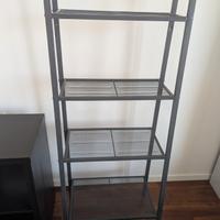 Set 4 mobili neri coordinati - studio/salotto 