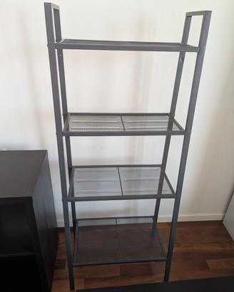 Set 4 mobili neri coordinati - studio/salotto 