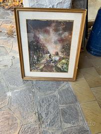 Dipinto orig. Nildo Breviglieri–Olio su tela,1967