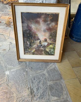 Dipinto orig. Nildo Breviglieri–Olio su tela,1967