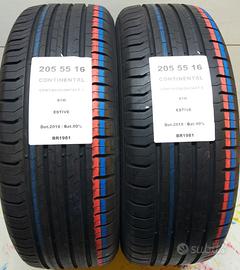 2 GOMME 205 55 16 CONTINENTAL BR1981