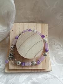 bracciale con perle di Agata 