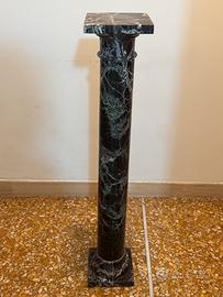 Colonna in marmo Rosso Levanto 20x20x108, vintage