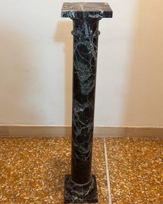 Colonna in marmo Rosso Levanto 20x20x108, vintage