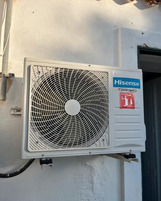 Climatizzatore hisense dual split 12000+9000 btu