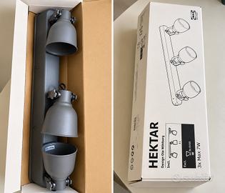 IKEA HEKTAR 3 faretti da soffitto