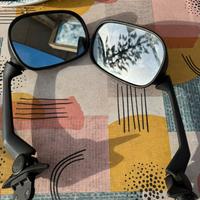 Specchietti retrovisori scooter + parabrezza tmax