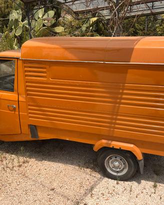 Piaggio Ape Furgonato d'epoca — Arancio