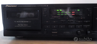 Piastra deck cassette doppia Pioneer CT-W208R  			
