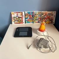 Nintendo 2ds(no stilo) funzionante+giochi e amiibo