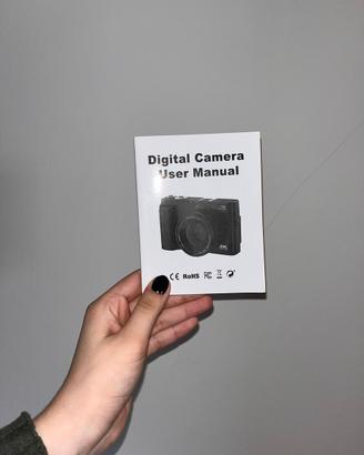 Fotocamera digitale Rohs, shermo ribaltabile 180^