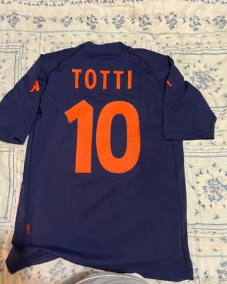 Maglia AS Roma autografata da Totti