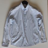 Camicia Manica Lunga, Azzurra, Taglia M, Celio