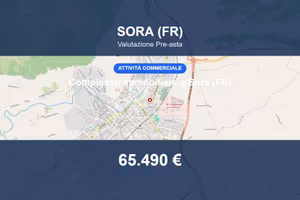 Immobile in asta di 285 m² a Sora