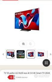 TV oled lg 55 evo 2024