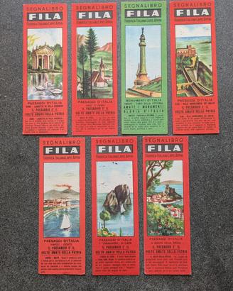 segnalibri Fila vintage 