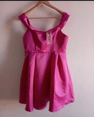 Vestito rosa cerimonia/cocktail