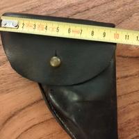 Fondina  per pistola in pelle marrone anni 40