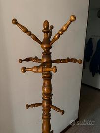 Appendiabiti Vintage anni '70 - Legno Massiccio