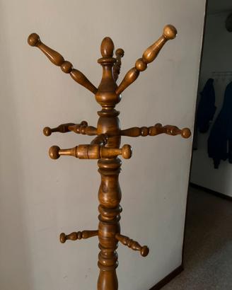 Appendiabiti Vintage anni '70 - Legno Massiccio