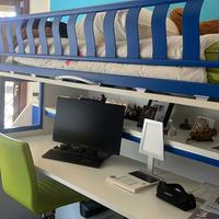 letto +scrivania+ cassettiera