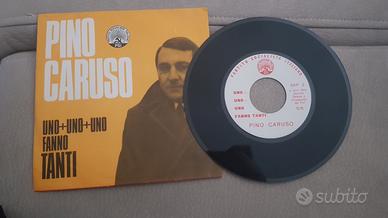 45 giri Pino Caruso - Uno + Uno + Uno Fanno