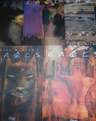 FUMETTI CAGES SERIE COMPLETA (  dave mckean )