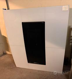 Stufa a pellet Moretti Design Compact Glass