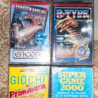 Collezione Cassette Commodore 64 Anni '80
