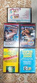 Collezione Cassette Commodore 64 Anni '80