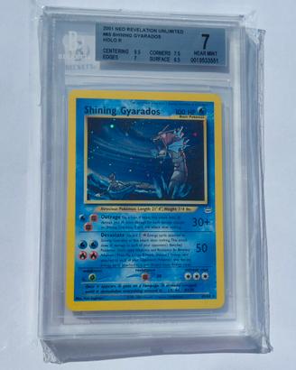 Pokemon - Shining Gyarados Holo 65/64 - BGS 7