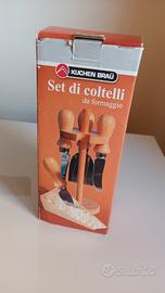 Set coltelli formaggio Kuchen Brau - NUOVO