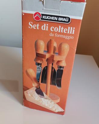 Set coltelli formaggio Kuchen Brau - NUOVO
