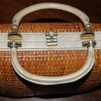 Borsetta vintage rattan