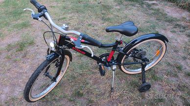Bicicletta 20 pollici con cambi Decathlon 
