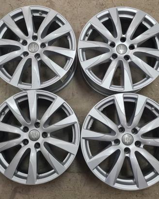 4 cerchi lega maserati levante r18 lt377